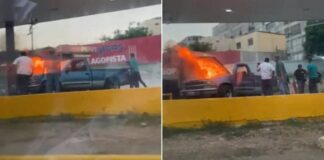 incendio de camioneta en Maracaibo-NDV