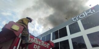 incendio en el Traki de Valencia 
