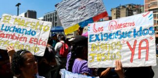 despido masivo de profesores de Miranda 4