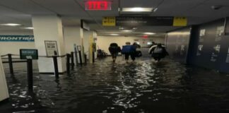Se inundó el aeropuerto de Nueva York