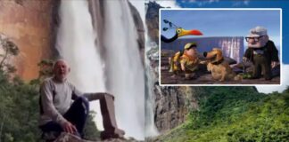 español arroja cenizas esposa Salto Ángel-NDV