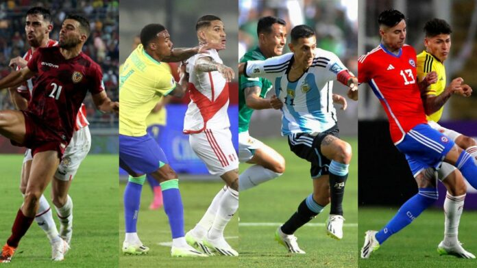 resultados y posiciones de Eliminatorias Sudamericanas 2026-NDV