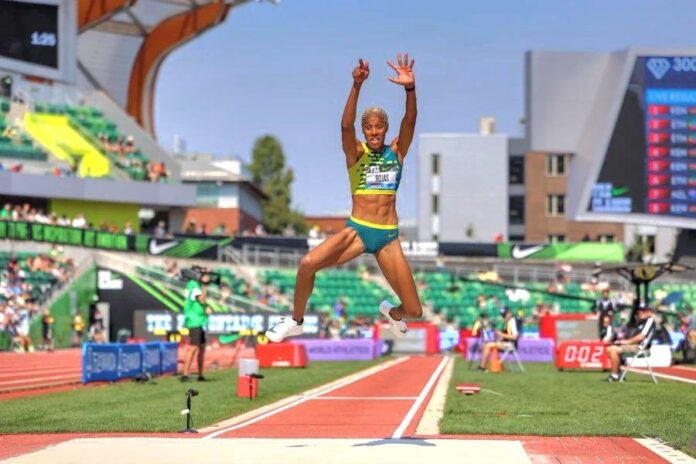 yulimar rojas ganó su tercera liga de diamante en salto triple- ndv