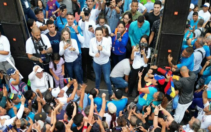 María Corina Machado 88% votos Delphos-NDV