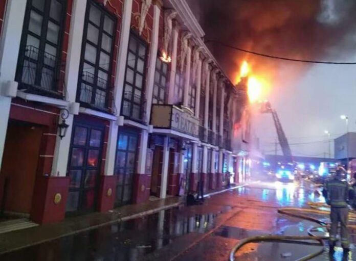 Incendio en discoteca de España
