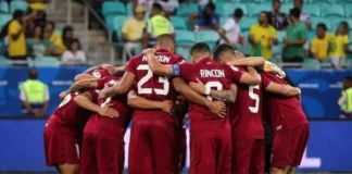 alineación la Vinotinto contra Ecuador