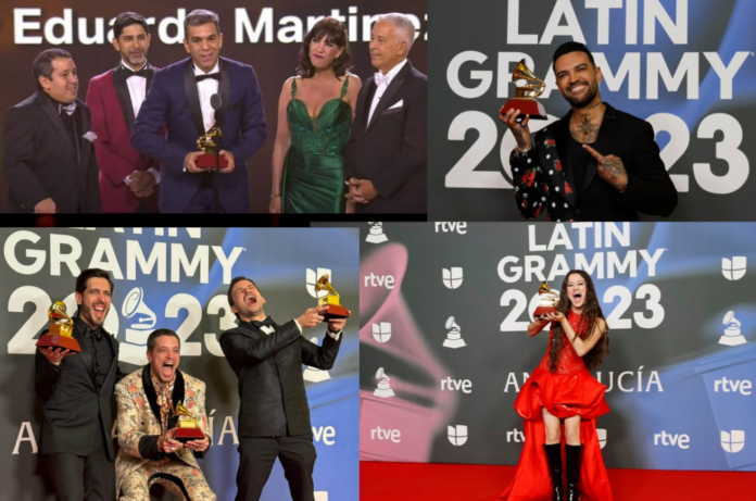 Venezolanos en el Latin Grammy 2023 