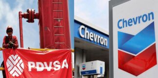 Chevron suministra combustible a PDVSA