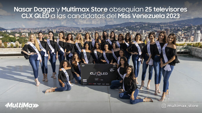 Regalo de Multimax Store a Miss Venezuela
