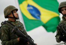 Brasil refuerza presencia militar