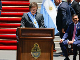 Toma del poder de Javier Milei
