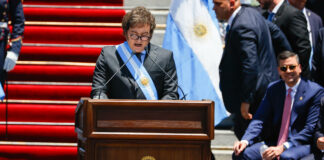 Toma del poder de Javier Milei