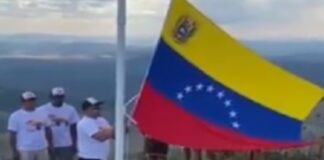 Indígenas bandera de Venezuela