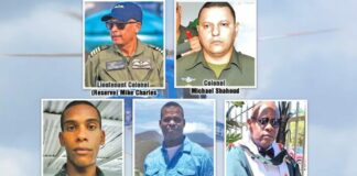 cinco militares de Guyana muertos-ndv