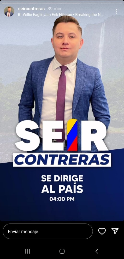 seir contreras candidatura presidencia- noticiero de venezuela