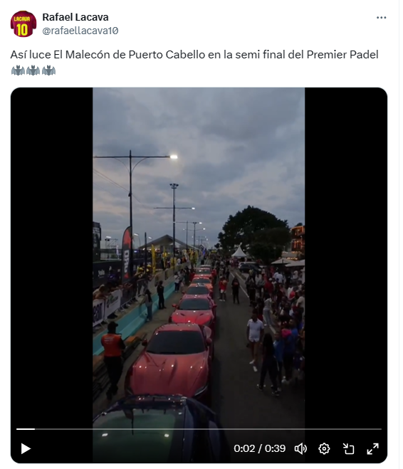 lacava mostró fila ferraris- noticiero de venezuela