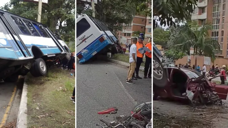 Trágico accidente de tránsito en Mérida deja seis fallecidos (+video y fotos)