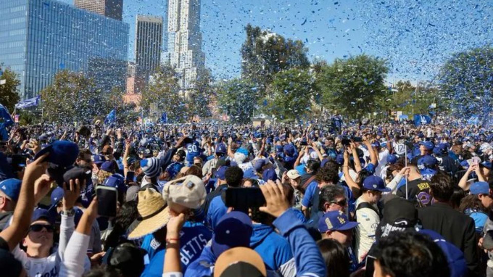 Dodgers paralizan Los Ángeles