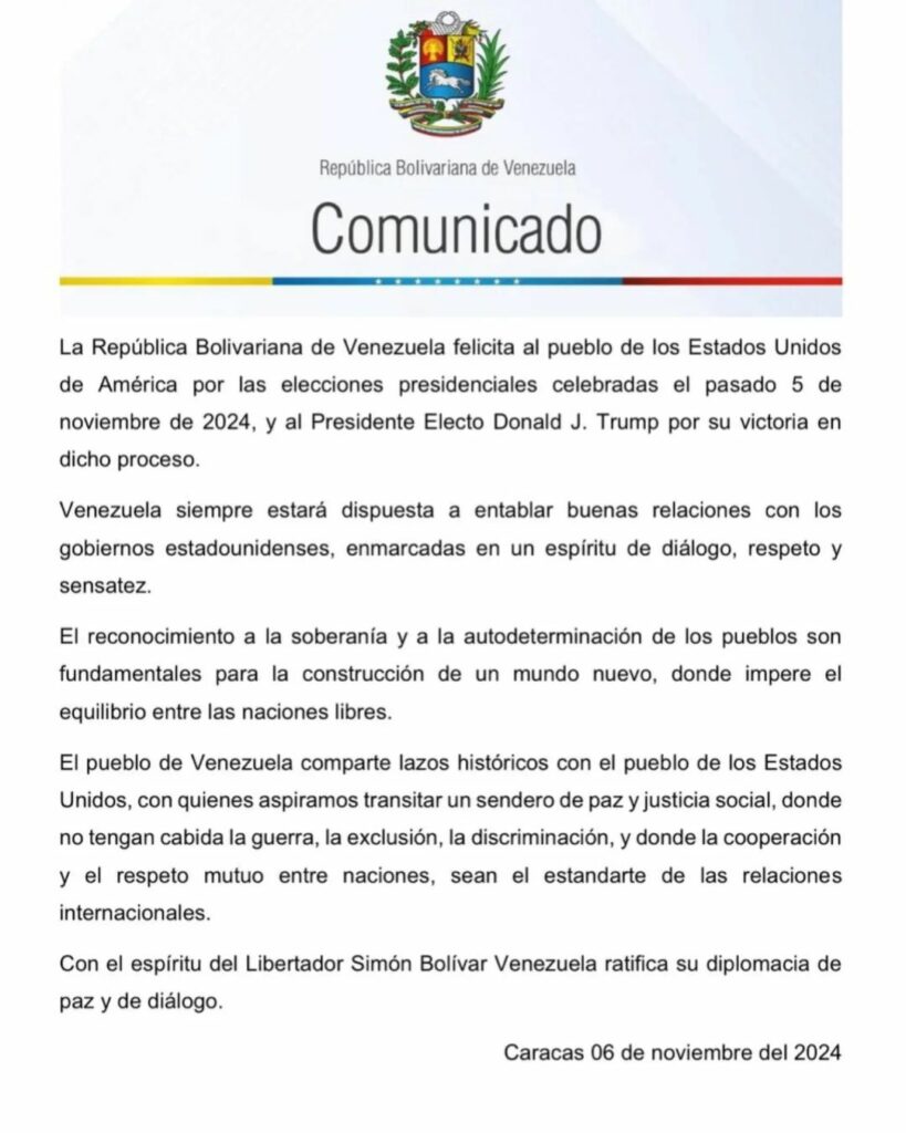 Gobierno venezolano NDV