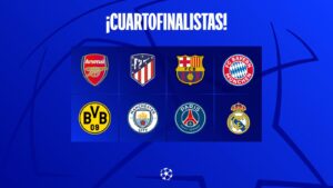 Cuartos Champions League