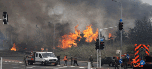 Emergencia Israel incendios forestales