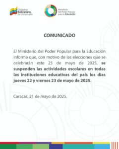 Ministerio de Educación clases NDV