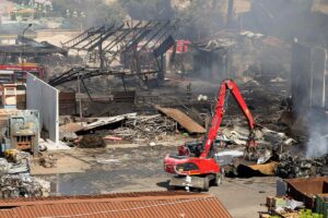 explosión afueras de Roma