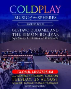 Coldplay en vivo Sinfónica NDV