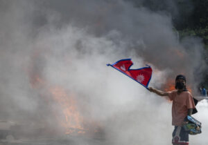 fuertes protestas Nepal