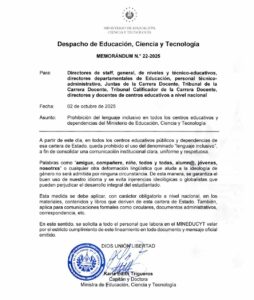 "lenguaje inclusivo" Salvador Bukele