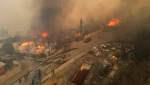 estado catástrofe Chile incendios forestales