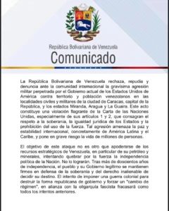Maduro Estado de conmoción exterior