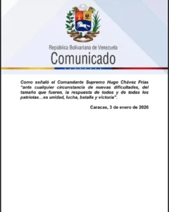 Maduro Estado de conmoción exterior