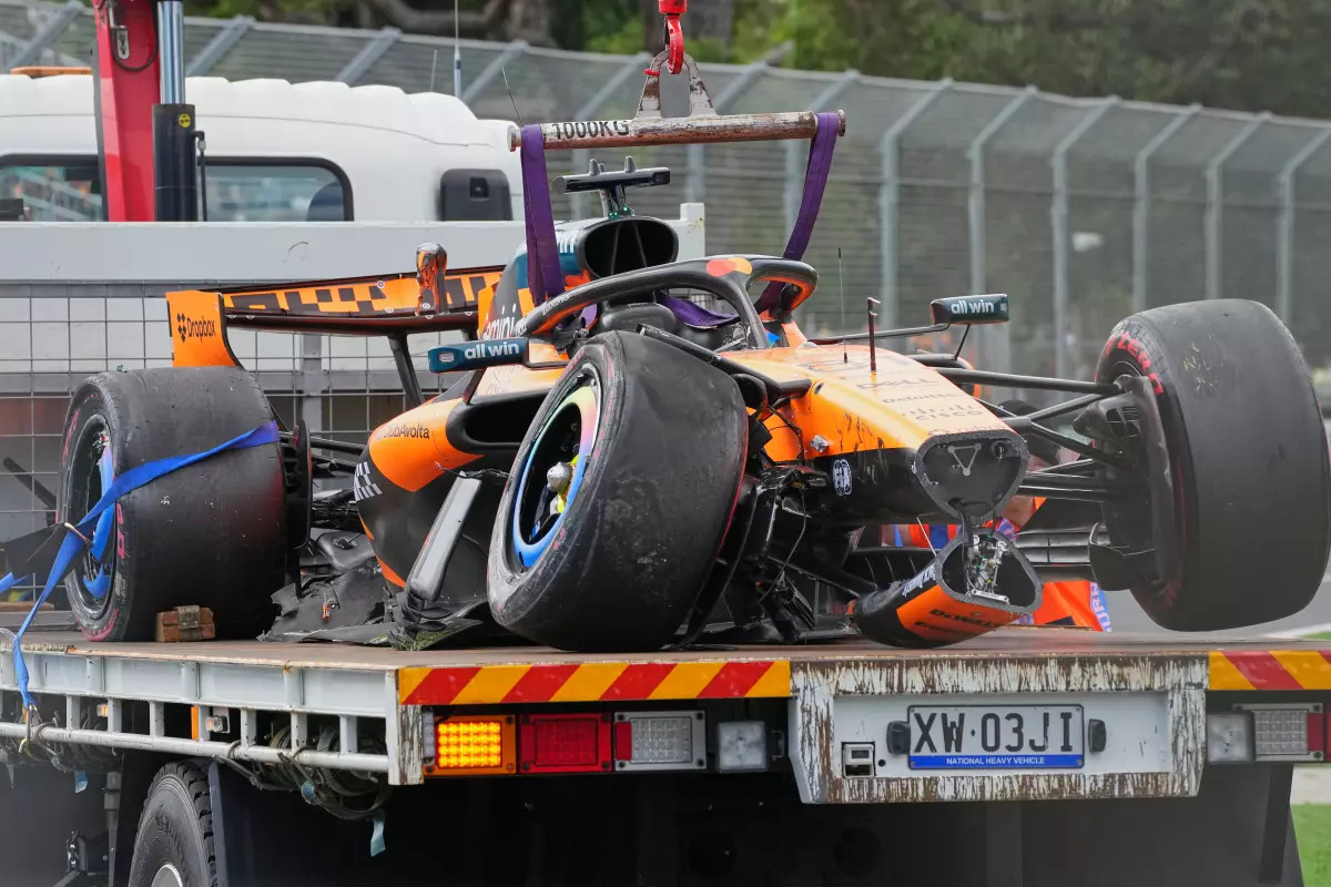 El McLaren de Oscar Piastri GP Australia 2026