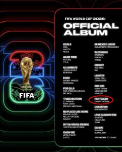 Danny Ocean álbum Mundial