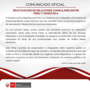 Perú Venezuela relaciones bilaterales ndv