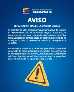 la Cota Mil cerrada NDV